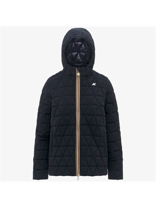 Giacca Madlaine donna colore black K-WAY | MADLAINE DIAMOND QUILTEDUSY